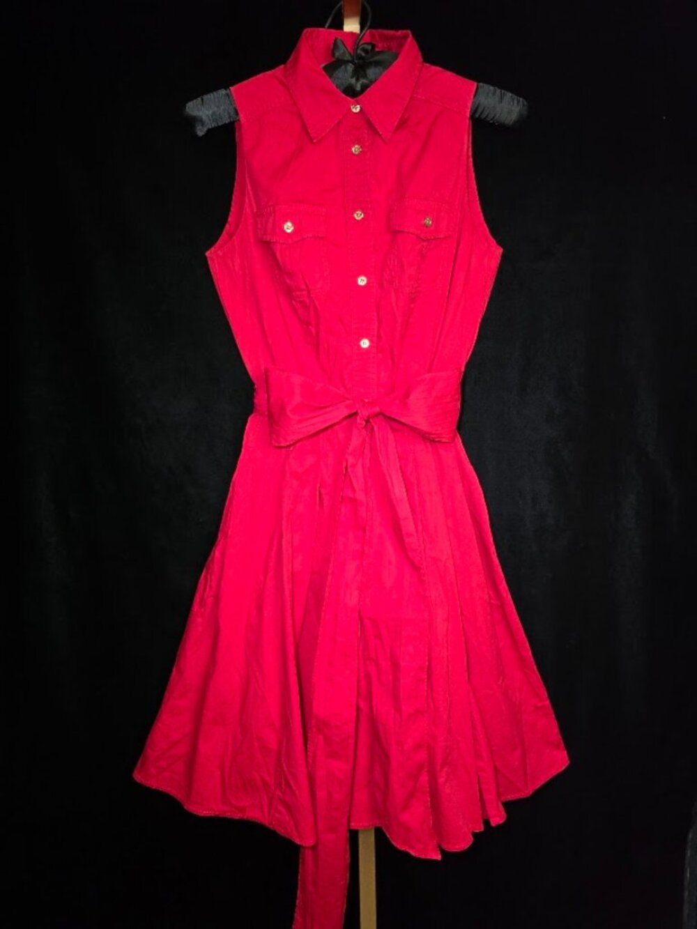 Lauren Ralph Lauren Sleeveless Shirt Dress 8